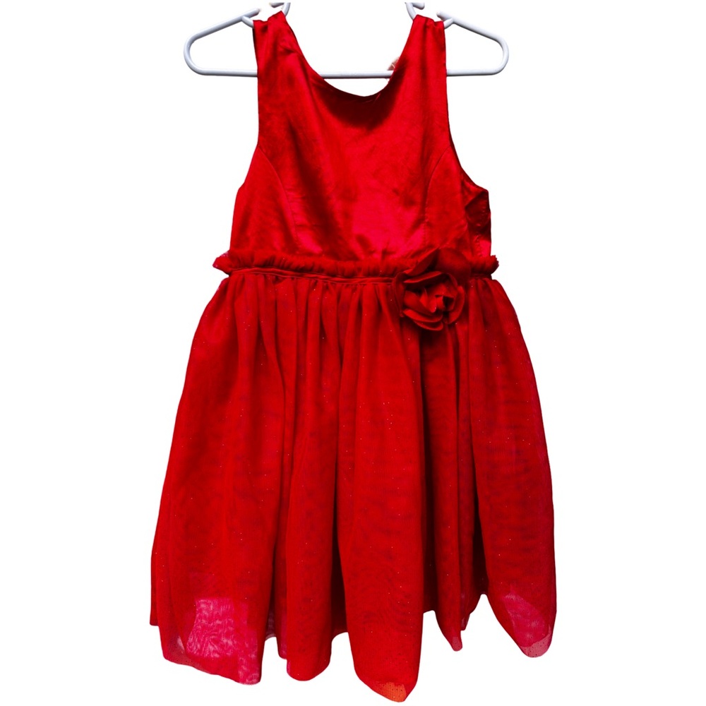 H&M Red Glitter Party Dress 3-4 Years (3 for $12 item)
